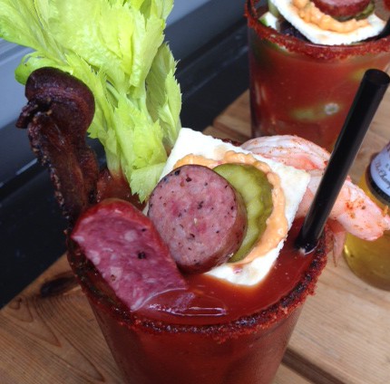 Bloody Marys and Fried Pickles at Bub&nbsp;City