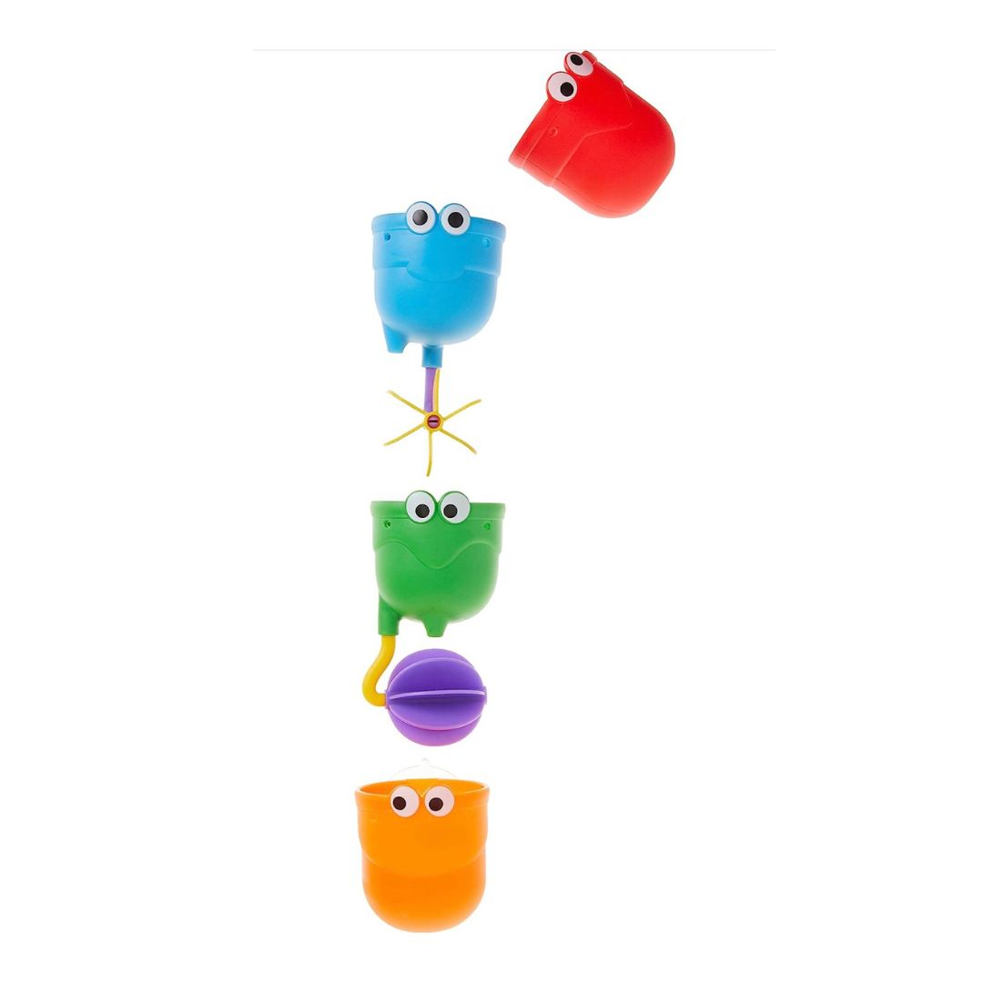cups for waterfall bath toys